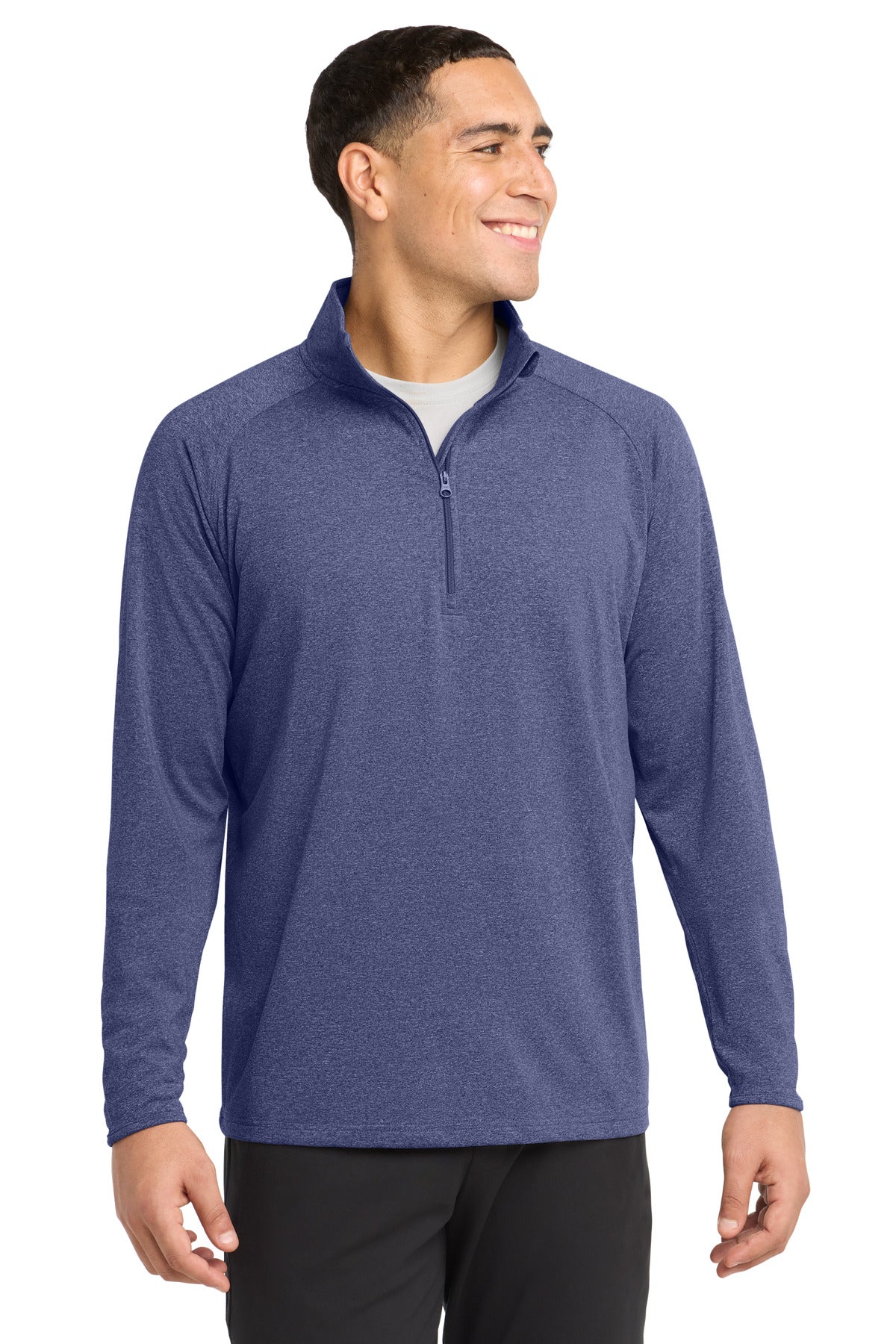 sport-tek ®  sport-wick ®  stretch 1/4-zip pullover. st850