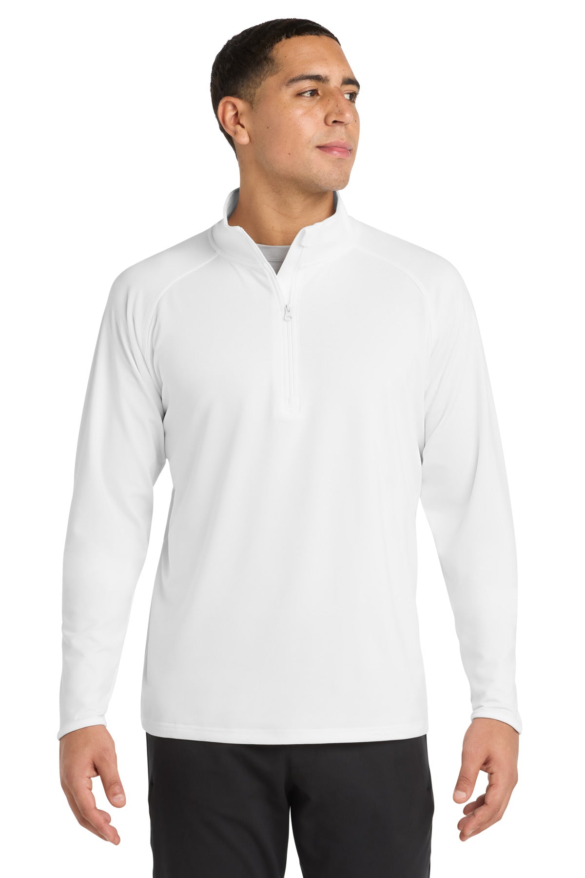 sport-tek ®  sport-wick ®  stretch 1/4-zip pullover. st850