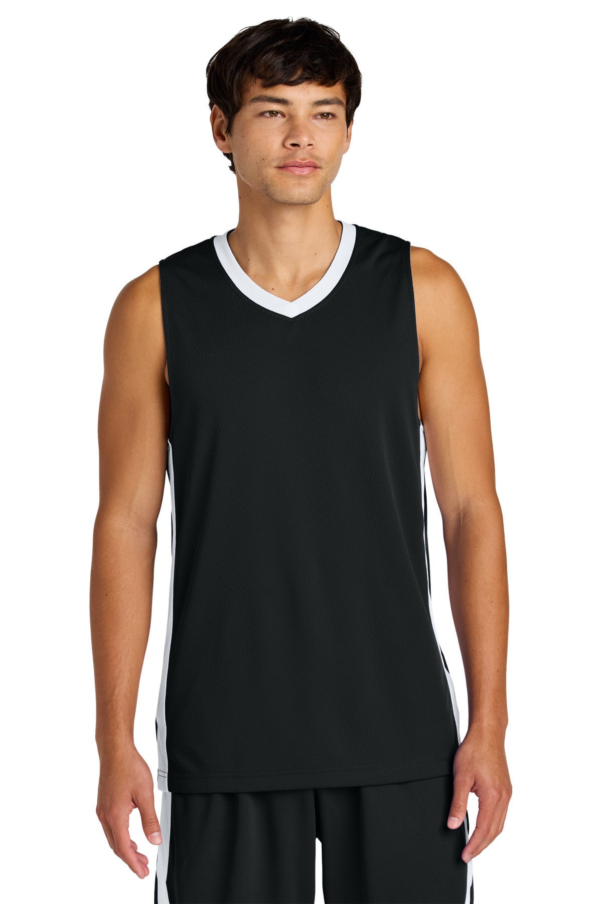 sport-tek ®  rival basketball rev jersey st900