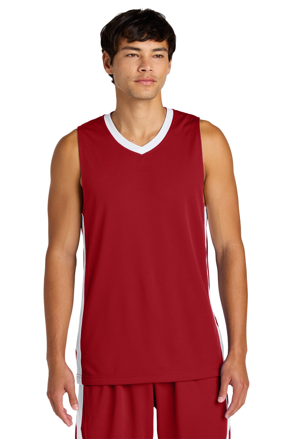 sport-tek ®  rival basketball rev jersey st900