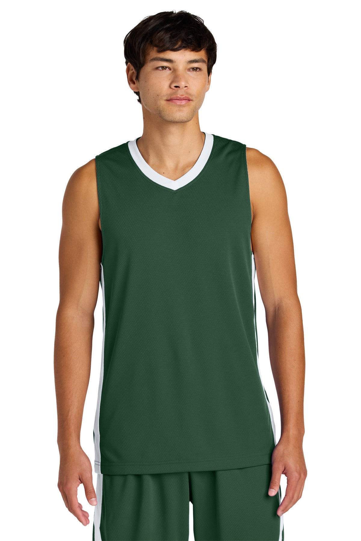 sport-tek ®  rival basketball rev jersey st900