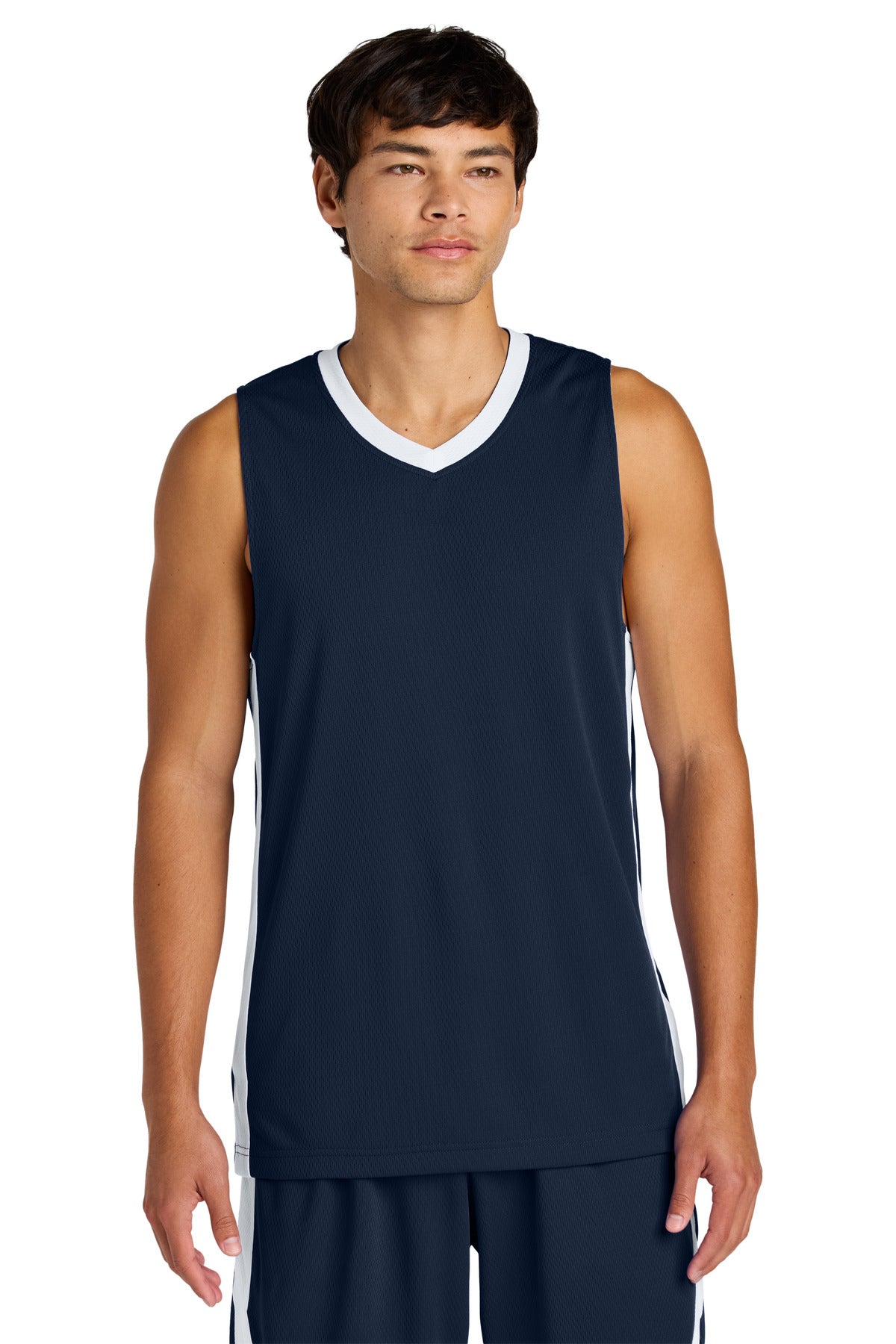 sport-tek ®  rival basketball rev jersey st900