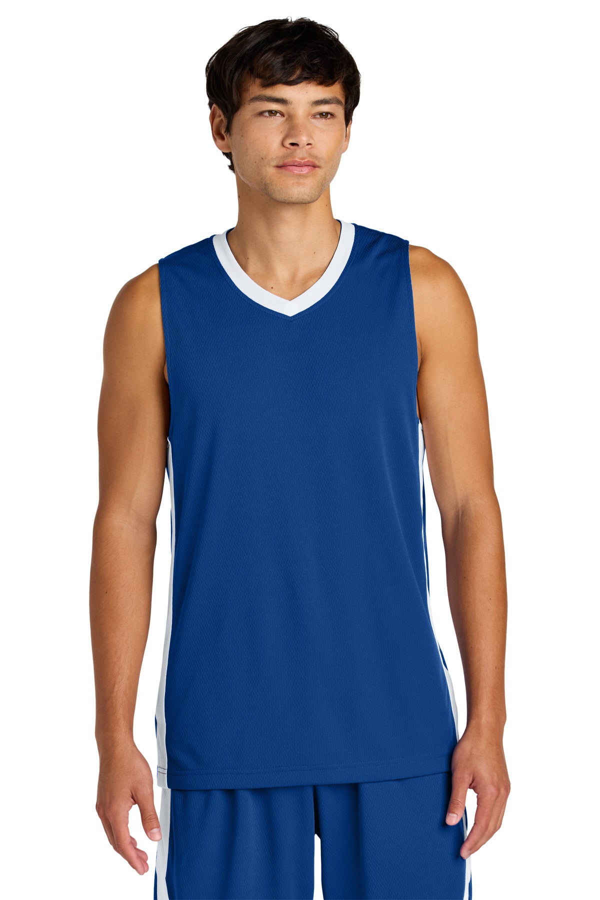 sport-tek ®  rival basketball rev jersey st900