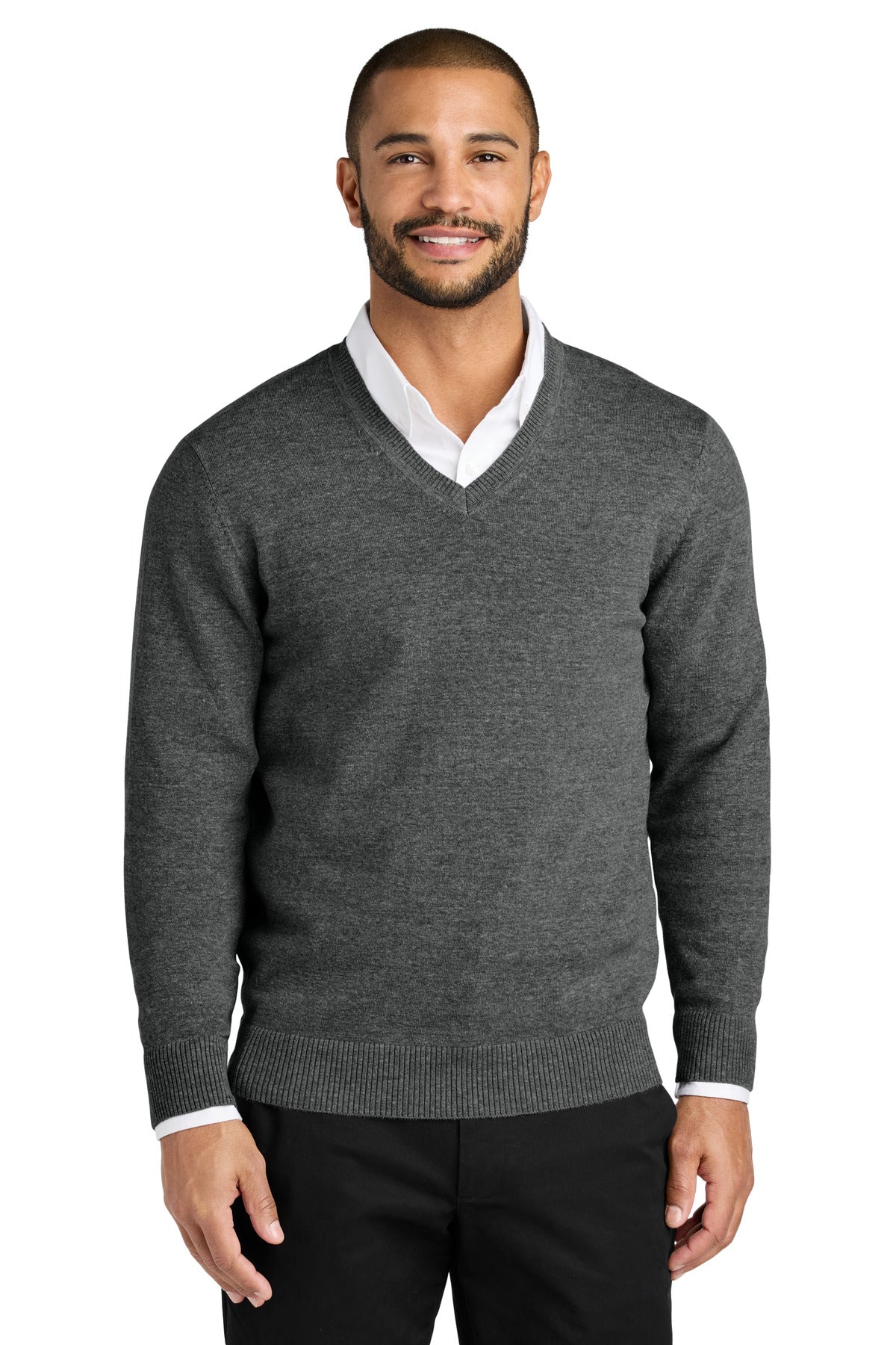 port authority ®  easy care v-neck sweater sw2850