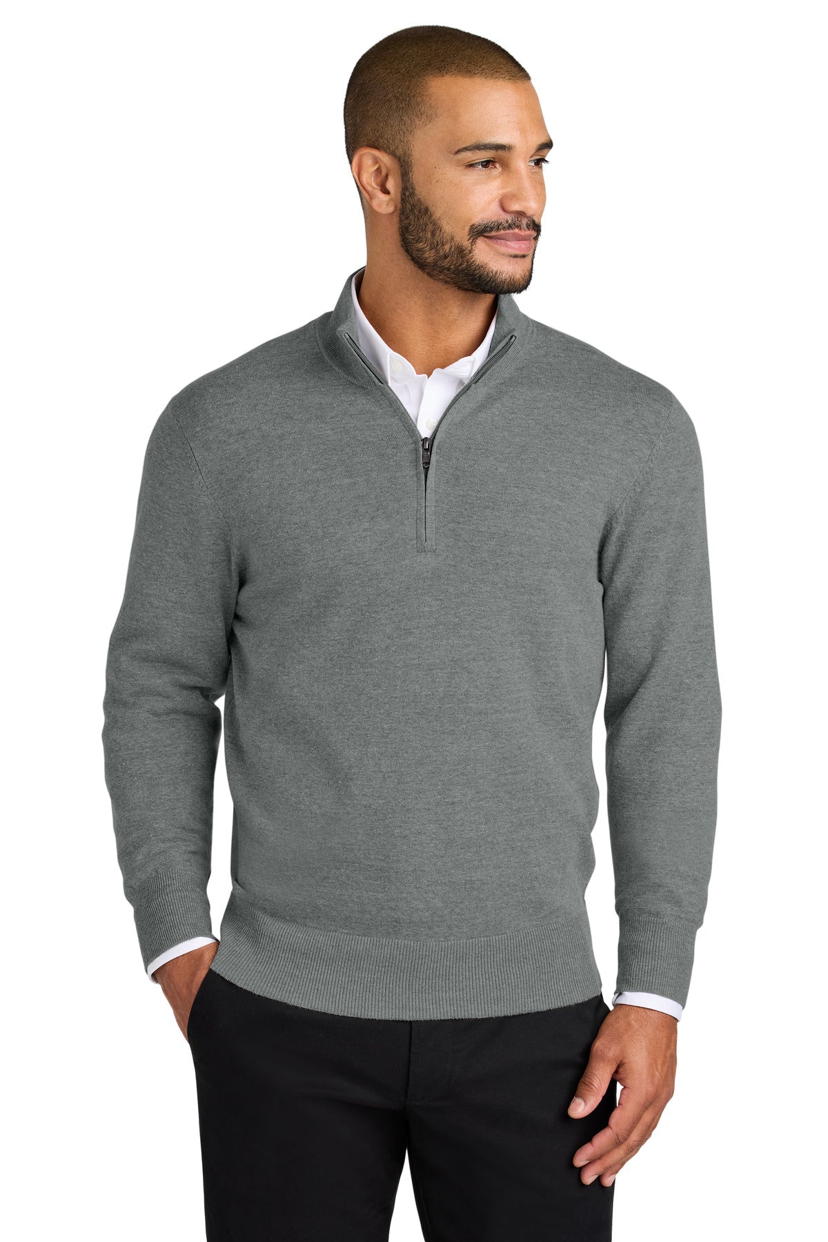 port authority ®  easy care 1/4-zip sweater sw2900