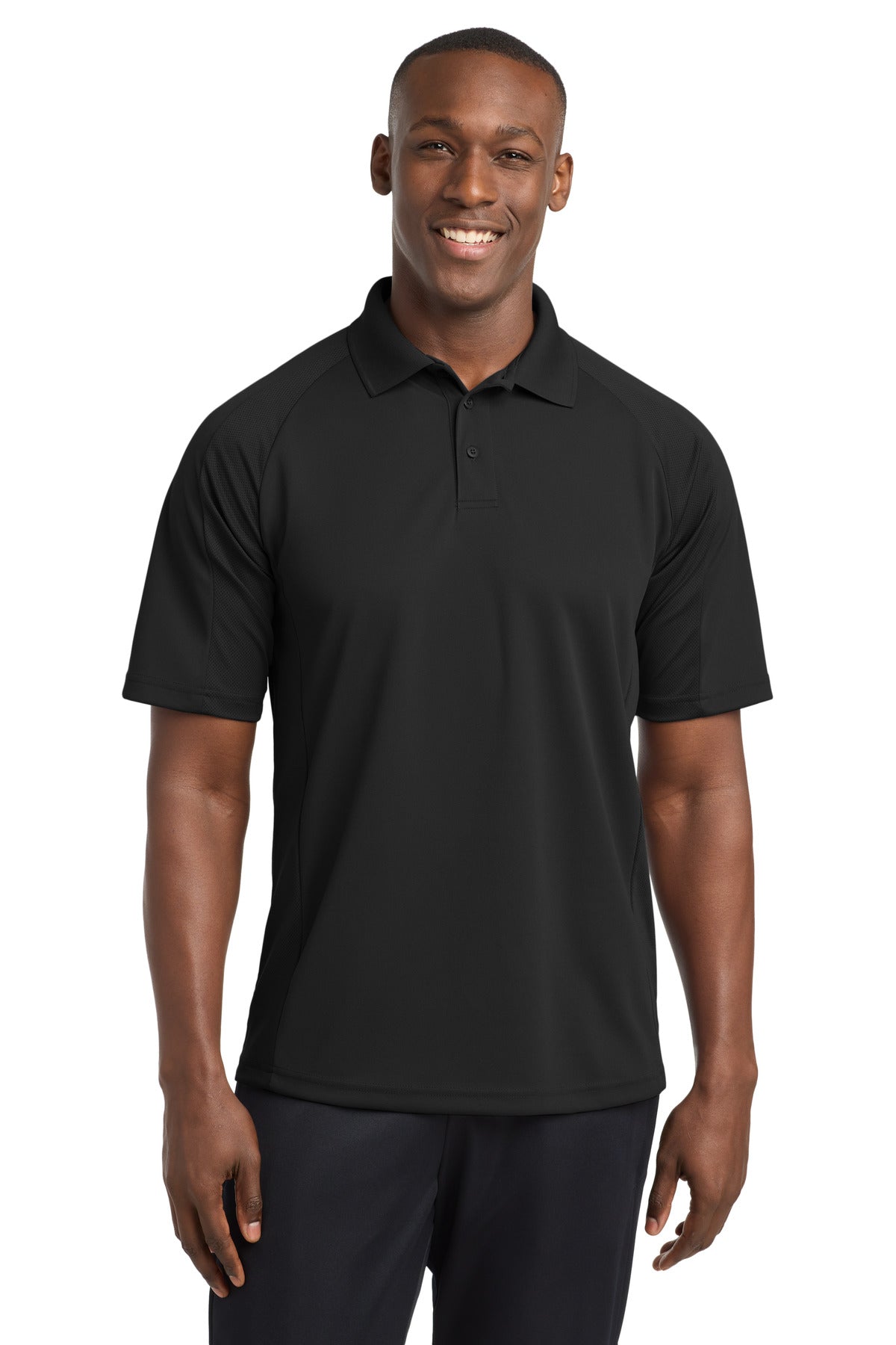 sport-tek ®  dri-mesh® pro polo. t474