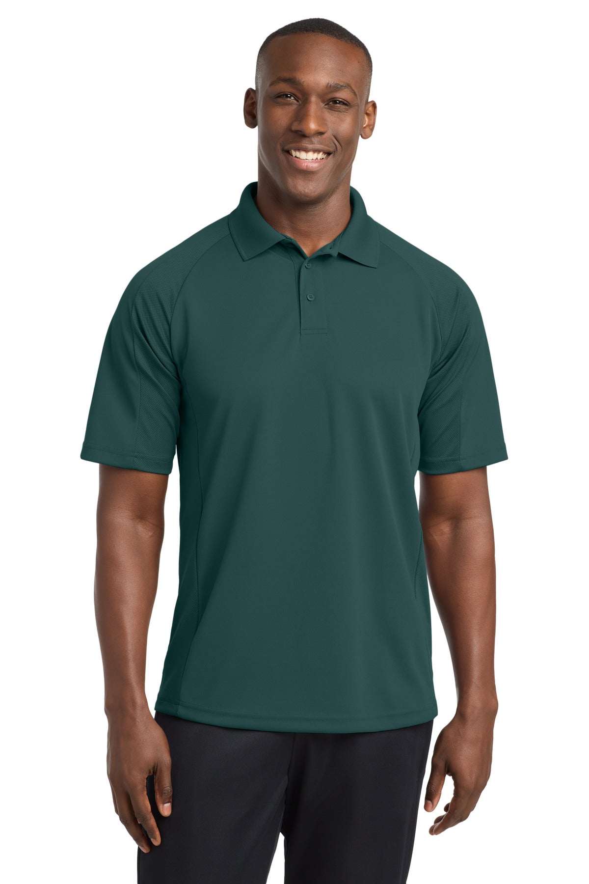 sport-tek ®  dri-mesh® pro polo. t474