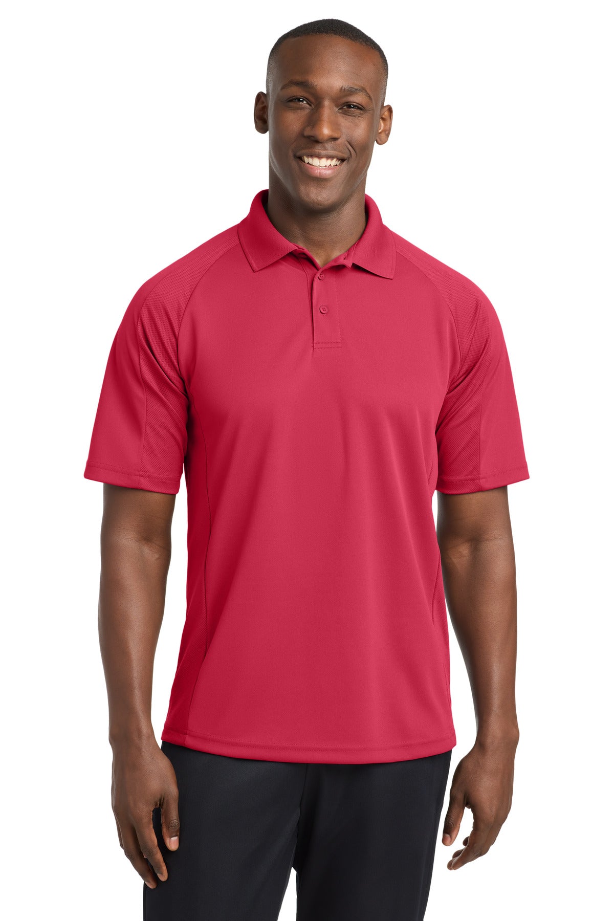 sport-tek ®  dri-mesh® pro polo. t474