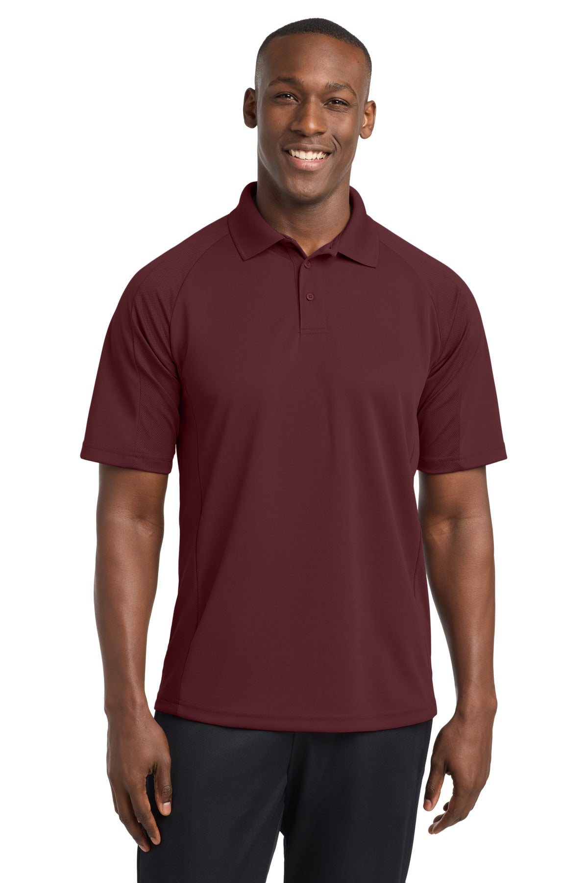 sport-tek ®  dri-mesh® pro polo. t474