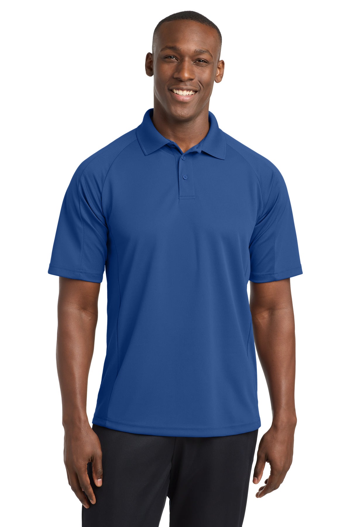 sport-tek ®  dri-mesh® pro polo. t474