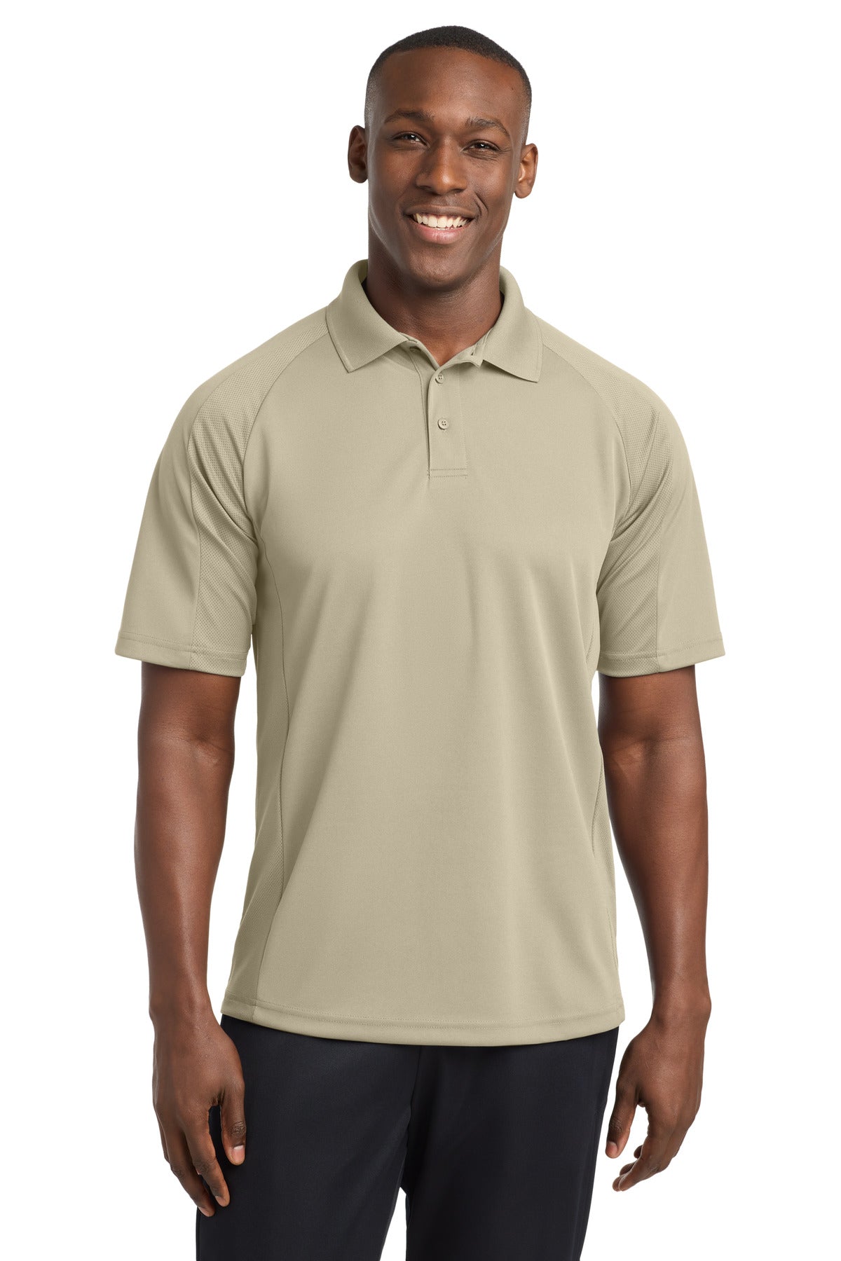 sport-tek ®  dri-mesh® pro polo. t474