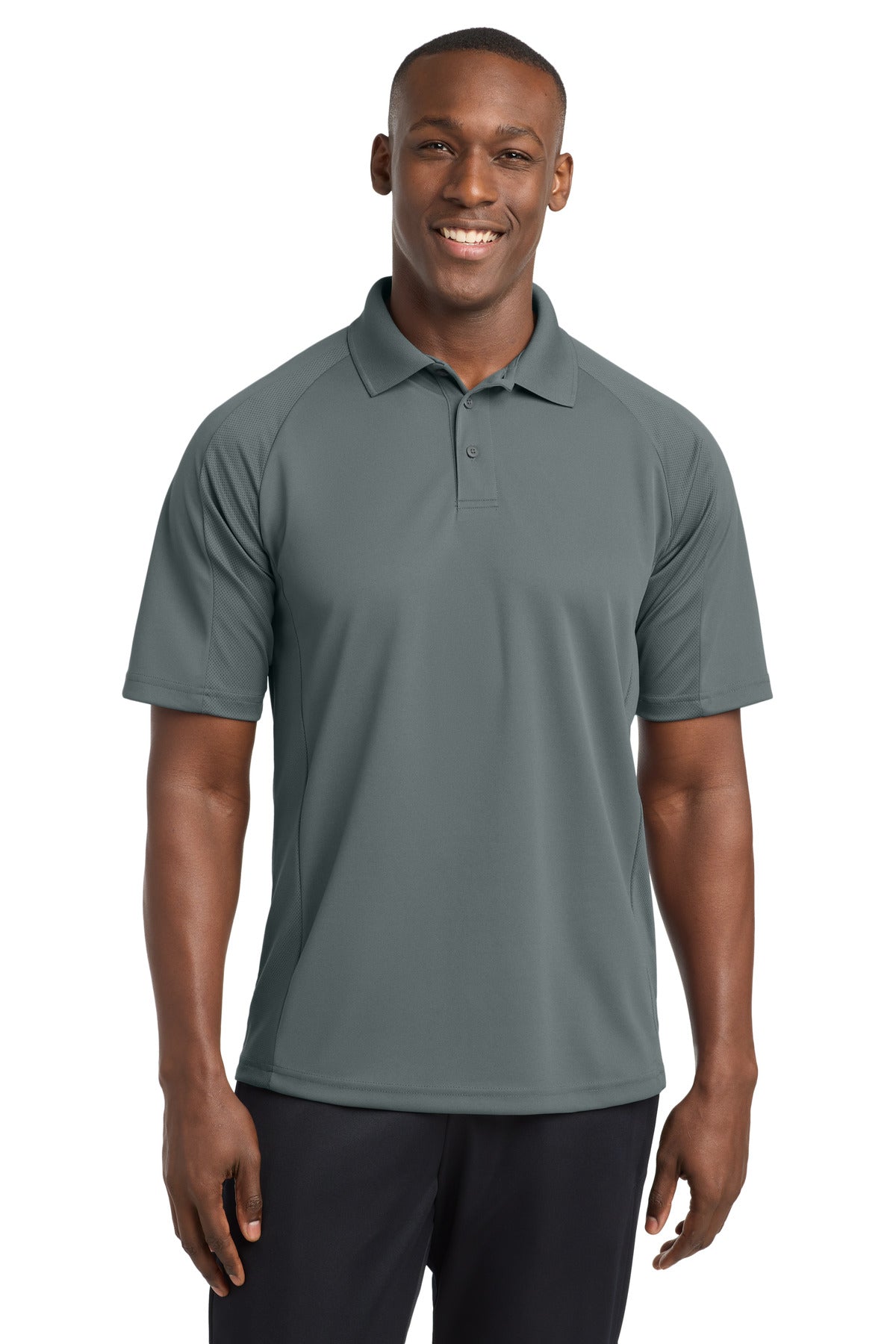sport-tek ®  dri-mesh® pro polo. t474