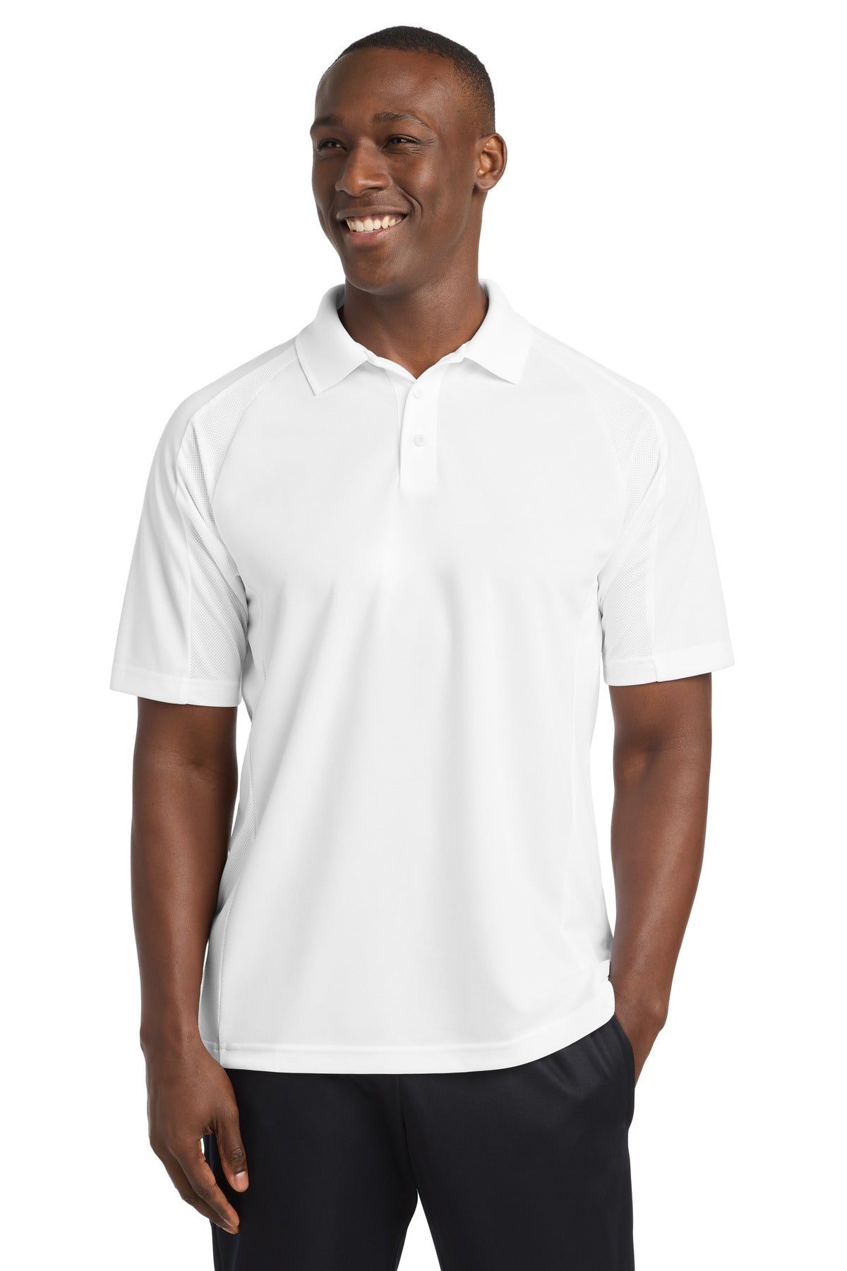 sport-tek ®  dri-mesh® pro polo. t474