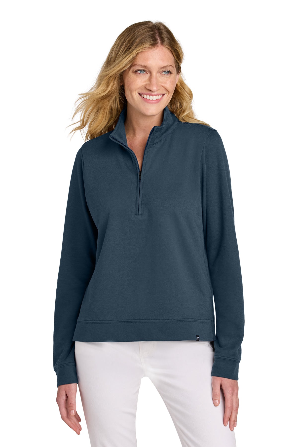 travismathew women's coveside 1/2-zip tm1ld007