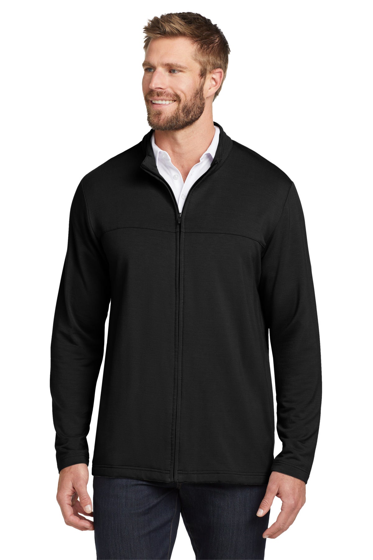 travismathew newport full-zip fleece. tm1mu420