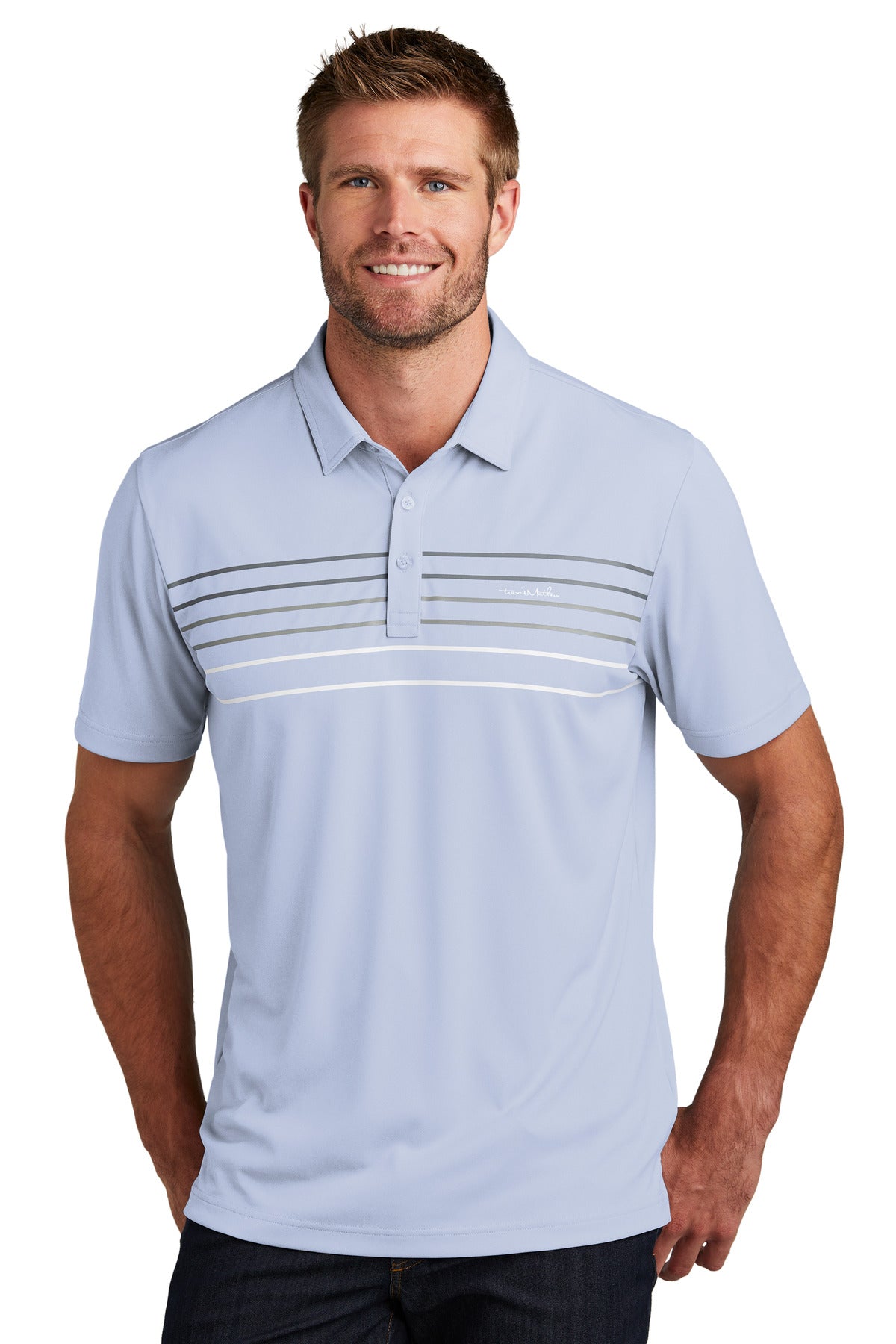 travismathew coto performance chest stripe polo tm1my400