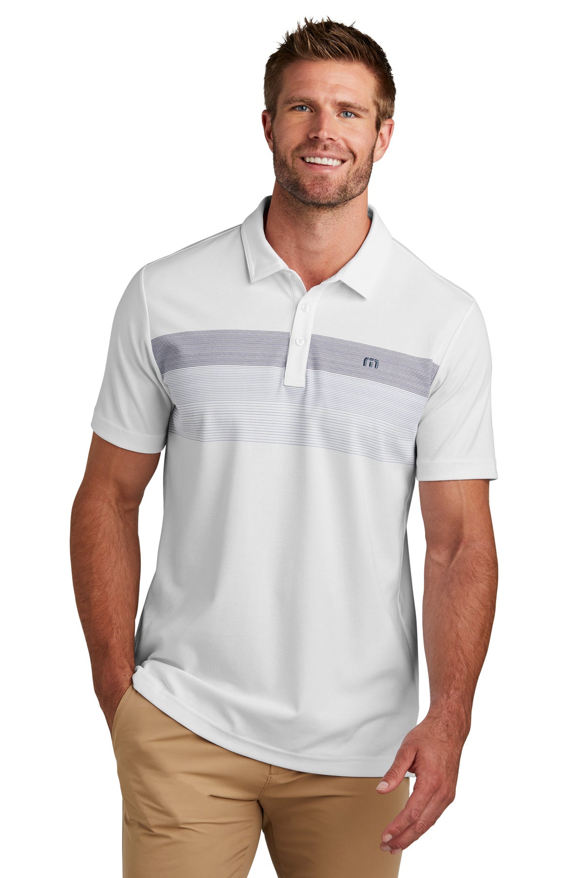 travismathew coastal chest stripe polo tm1my402