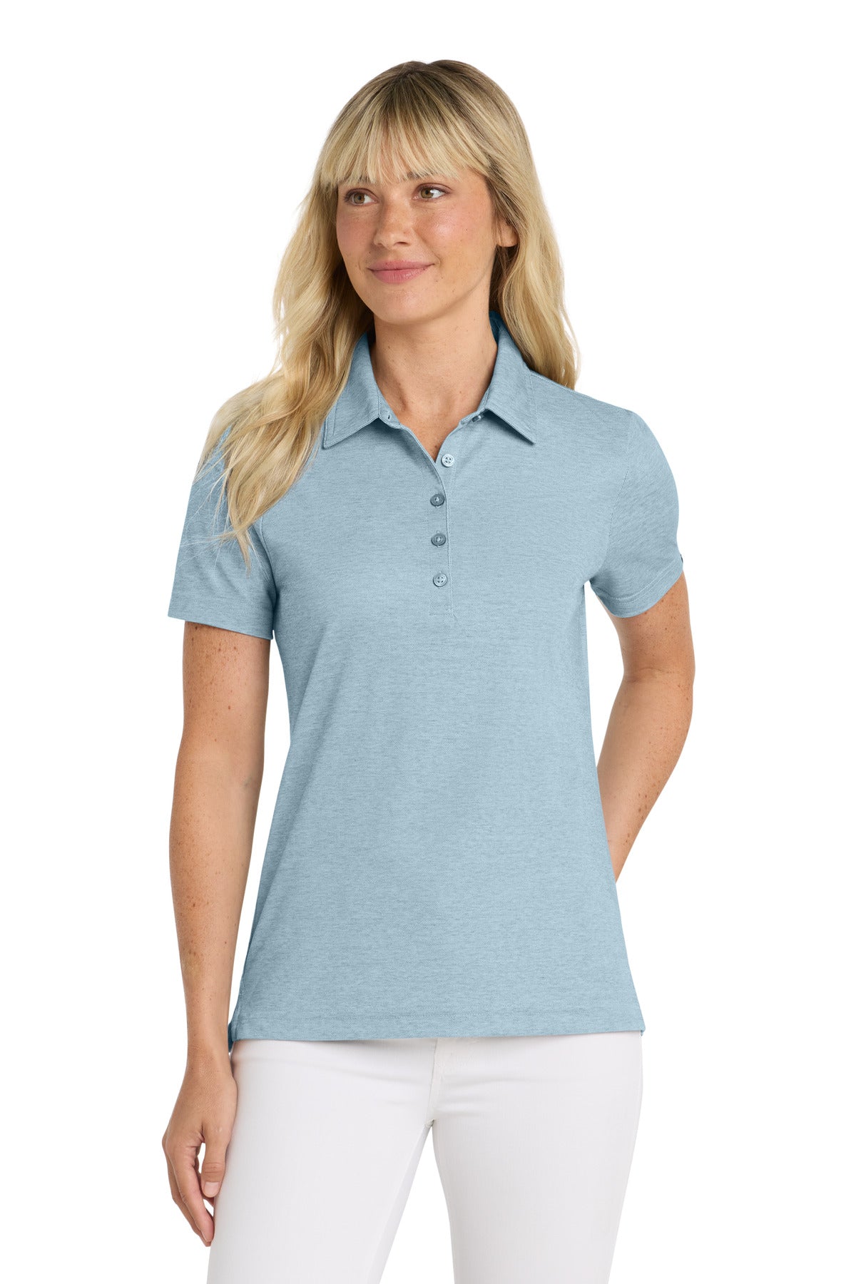 travismathew women's oceanside heather polo tm1ww002