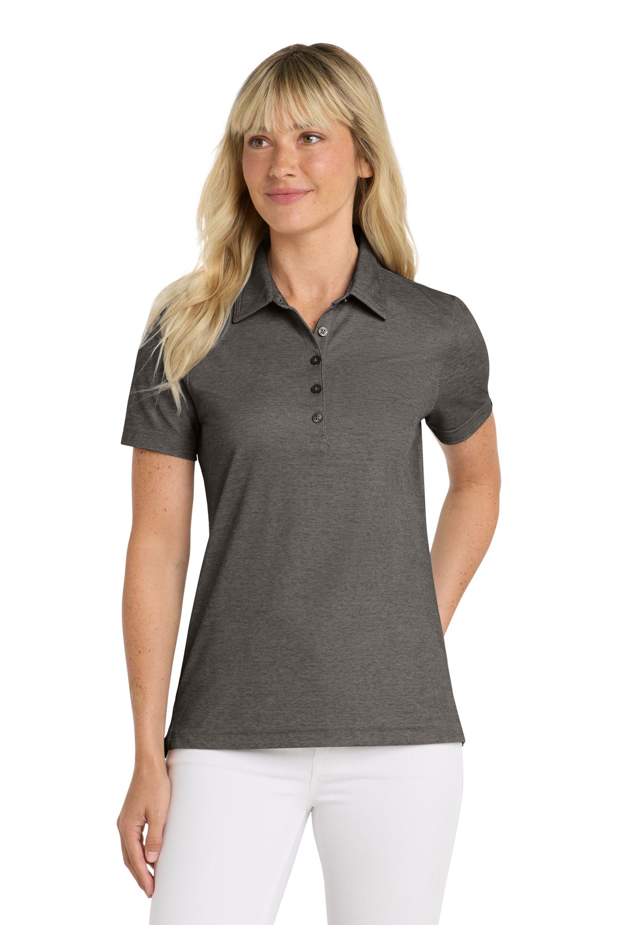 travismathew women's oceanside heather polo tm1ww002