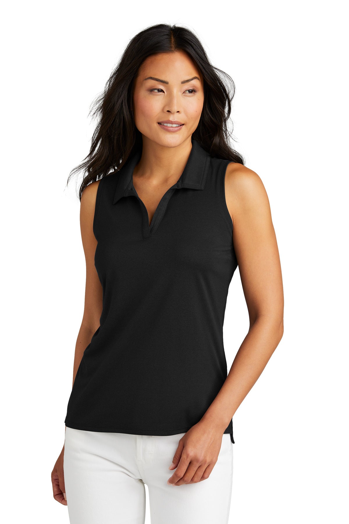 travismathew women's coto performance sleeveless polo tm1wx001