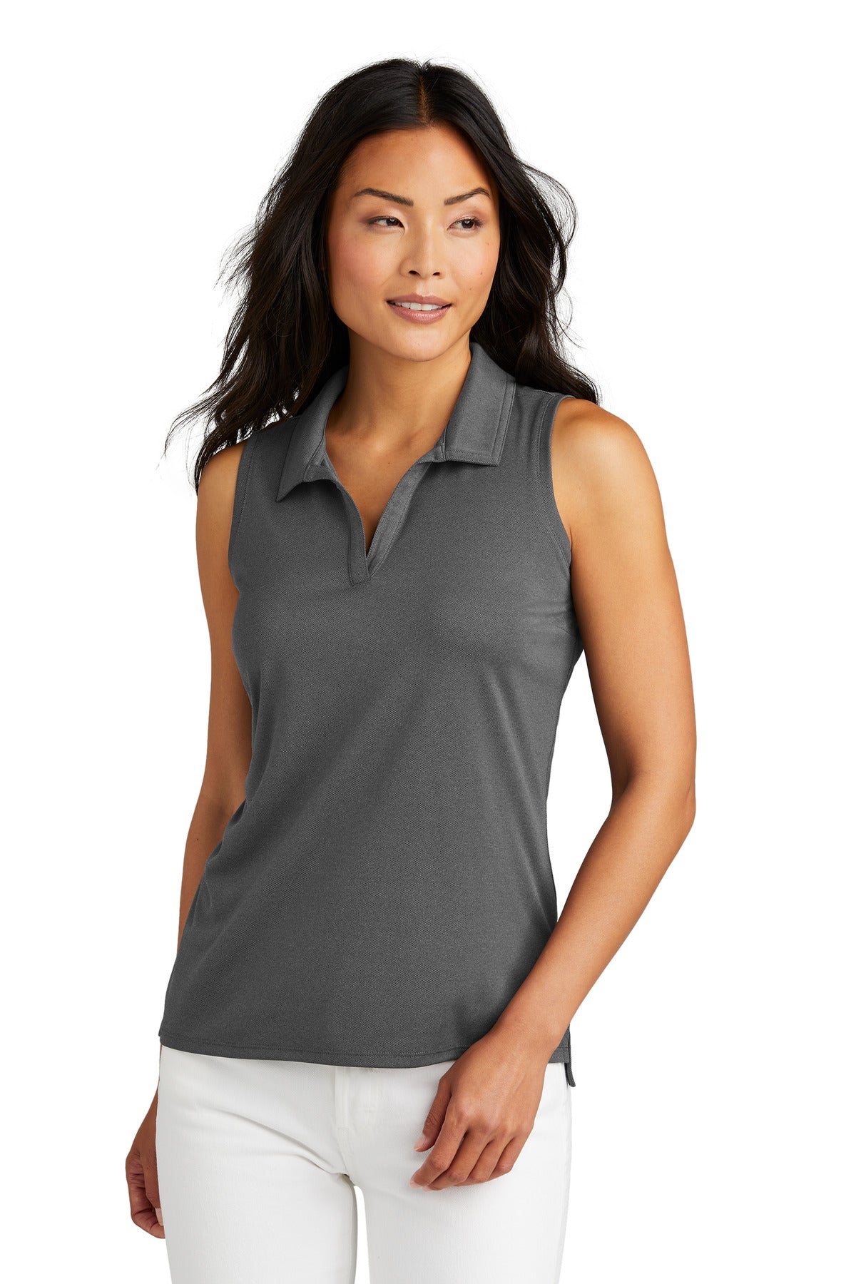 travismathew women's coto performance sleeveless polo tm1wx001