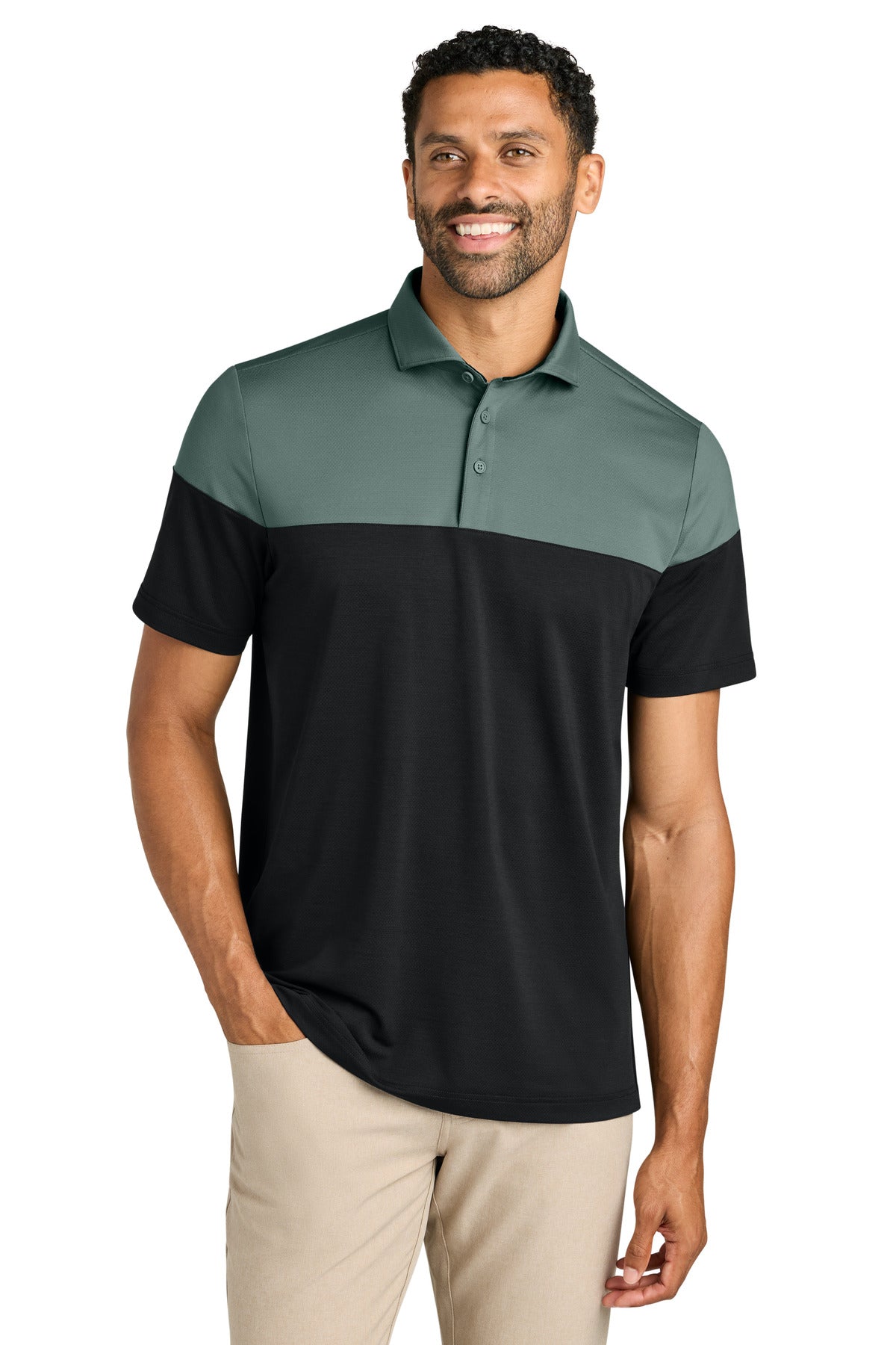 travismathew onward colorblock polo tma42774