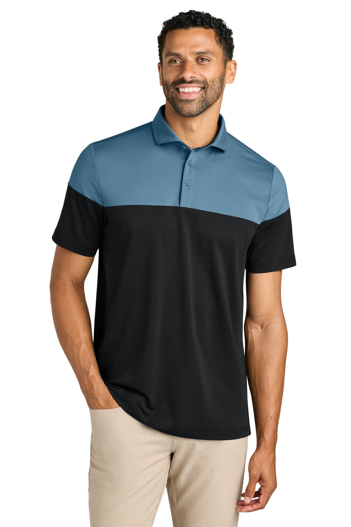 travismathew onward colorblock polo tma42774
