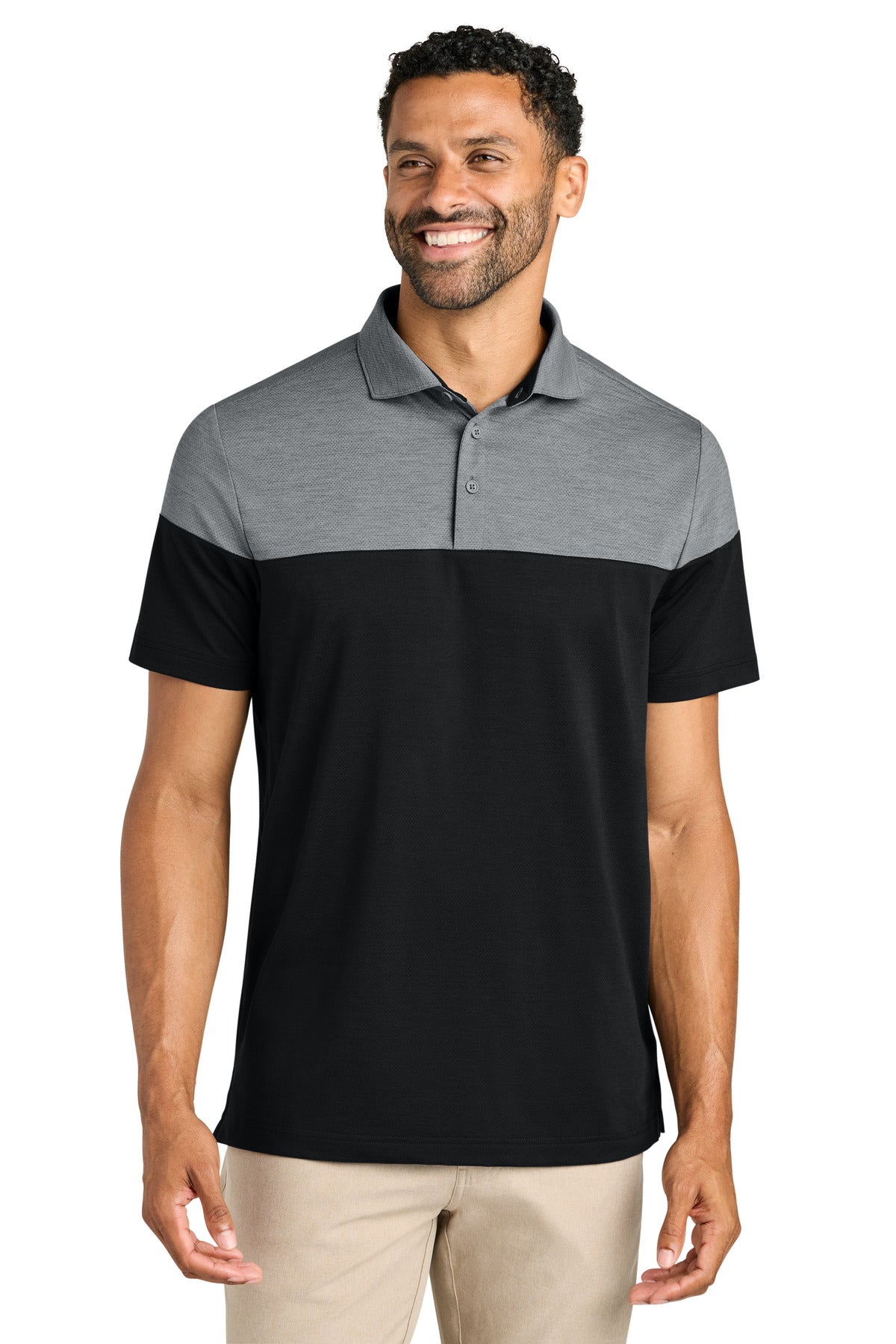 travismathew onward colorblock polo tma42774