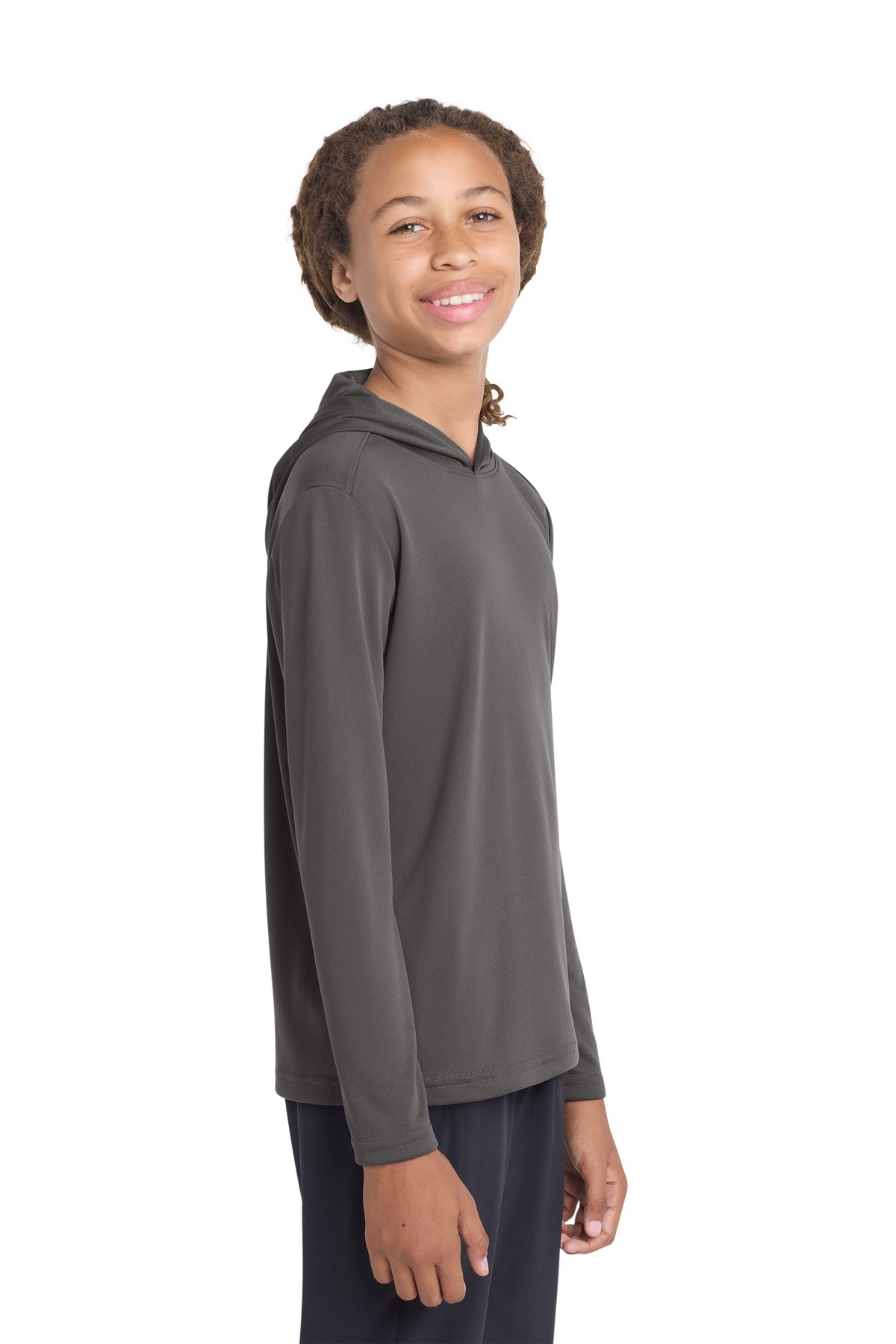 sport-tek  ®  youth posicharge  ®  competitor  ™  hooded pullover. yst358