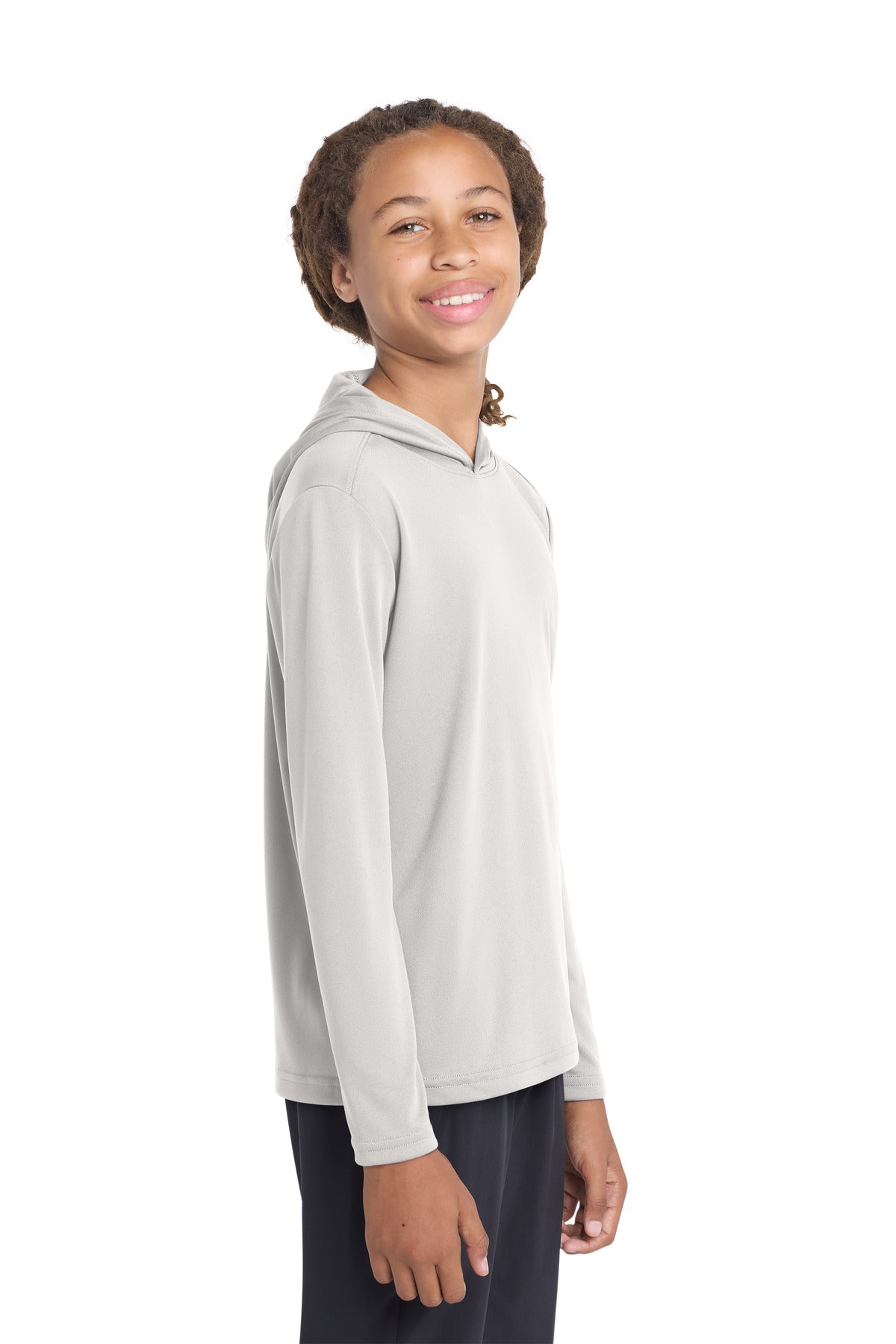 sport-tek  ®  youth posicharge  ®  competitor  ™  hooded pullover. yst358