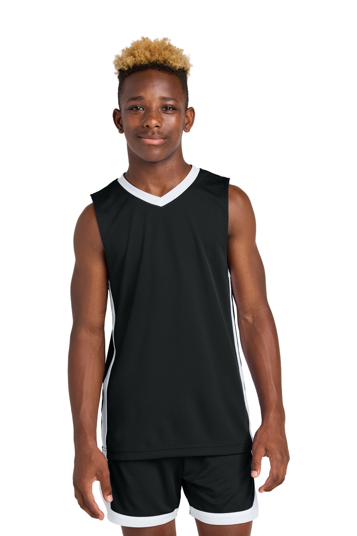 sport-tek ®  youth rival basketball rev jersey yst900