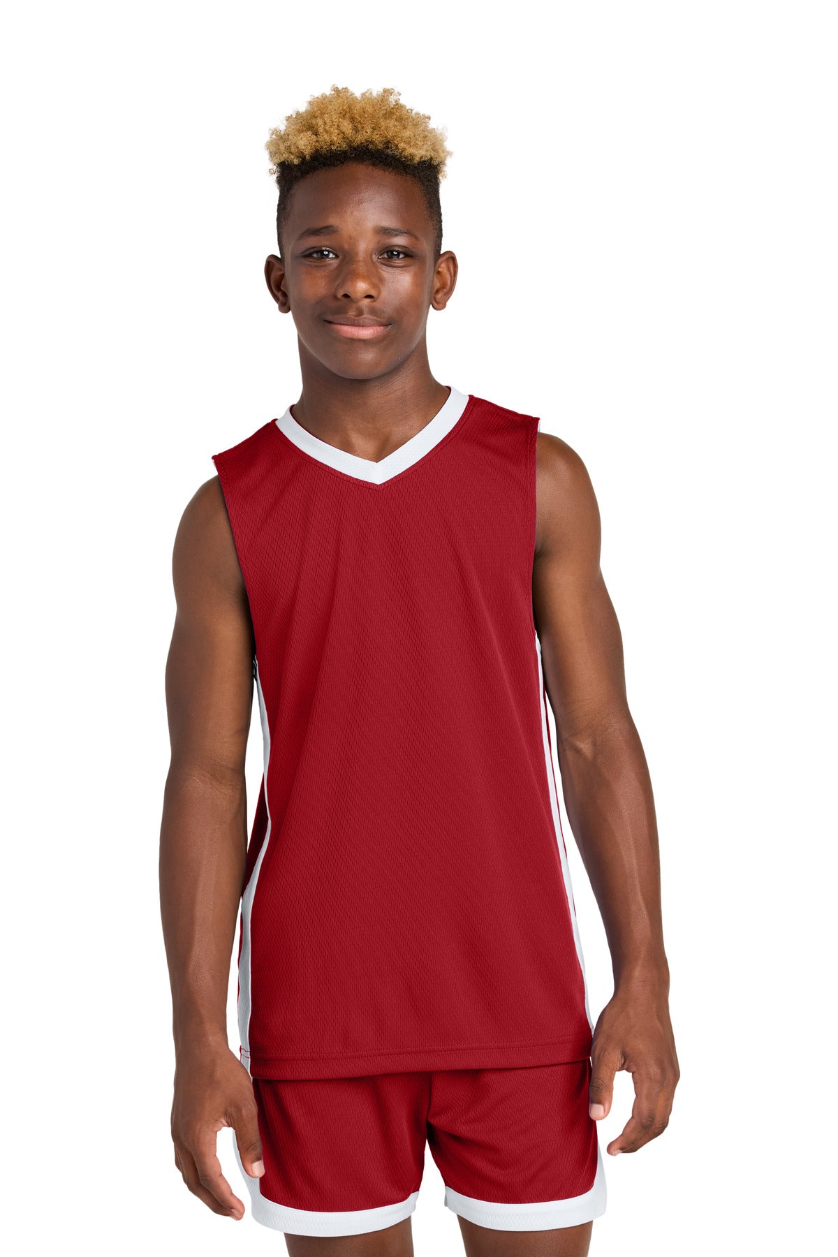 sport-tek ®  youth rival basketball rev jersey yst900