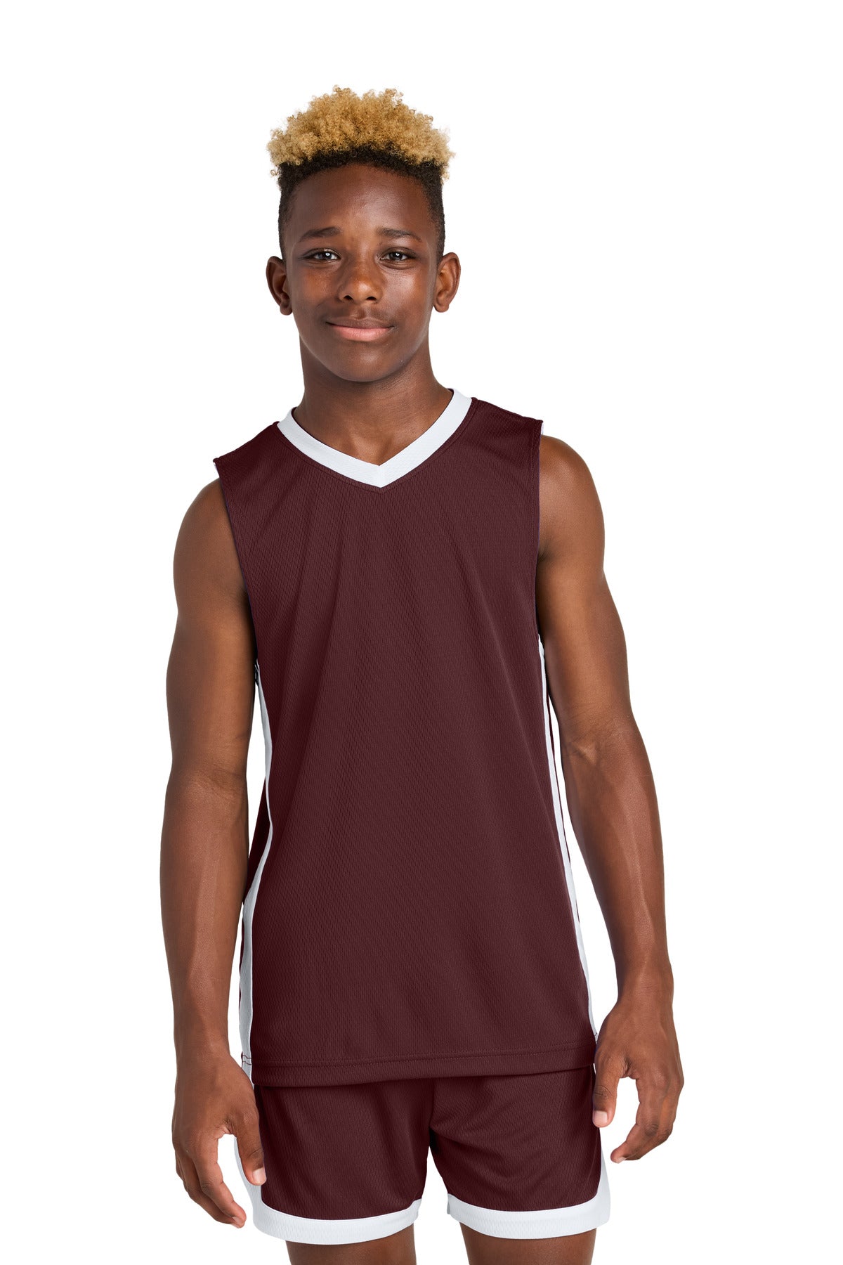 sport-tek ®  youth rival basketball rev jersey yst900