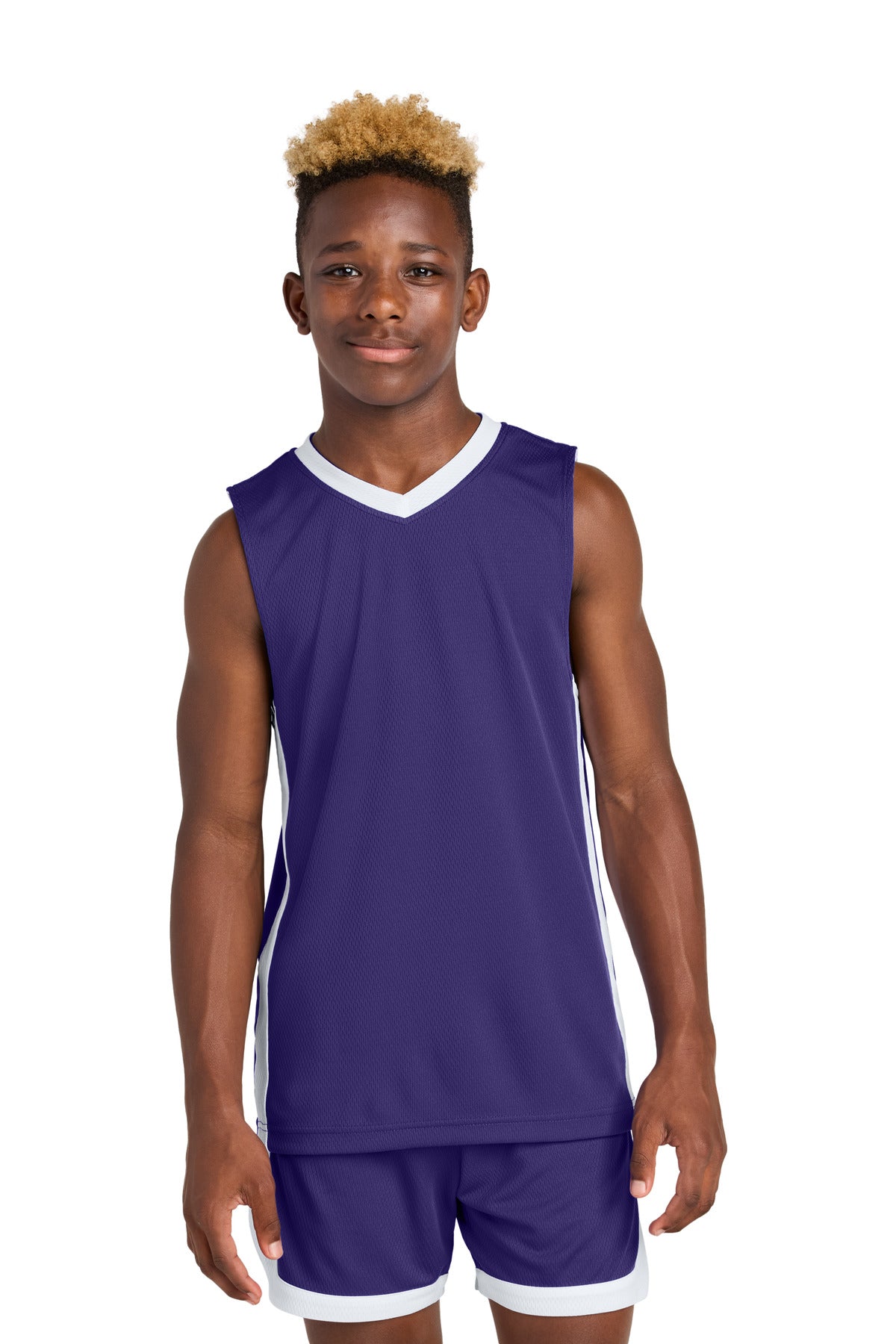 sport-tek ®  youth rival basketball rev jersey yst900