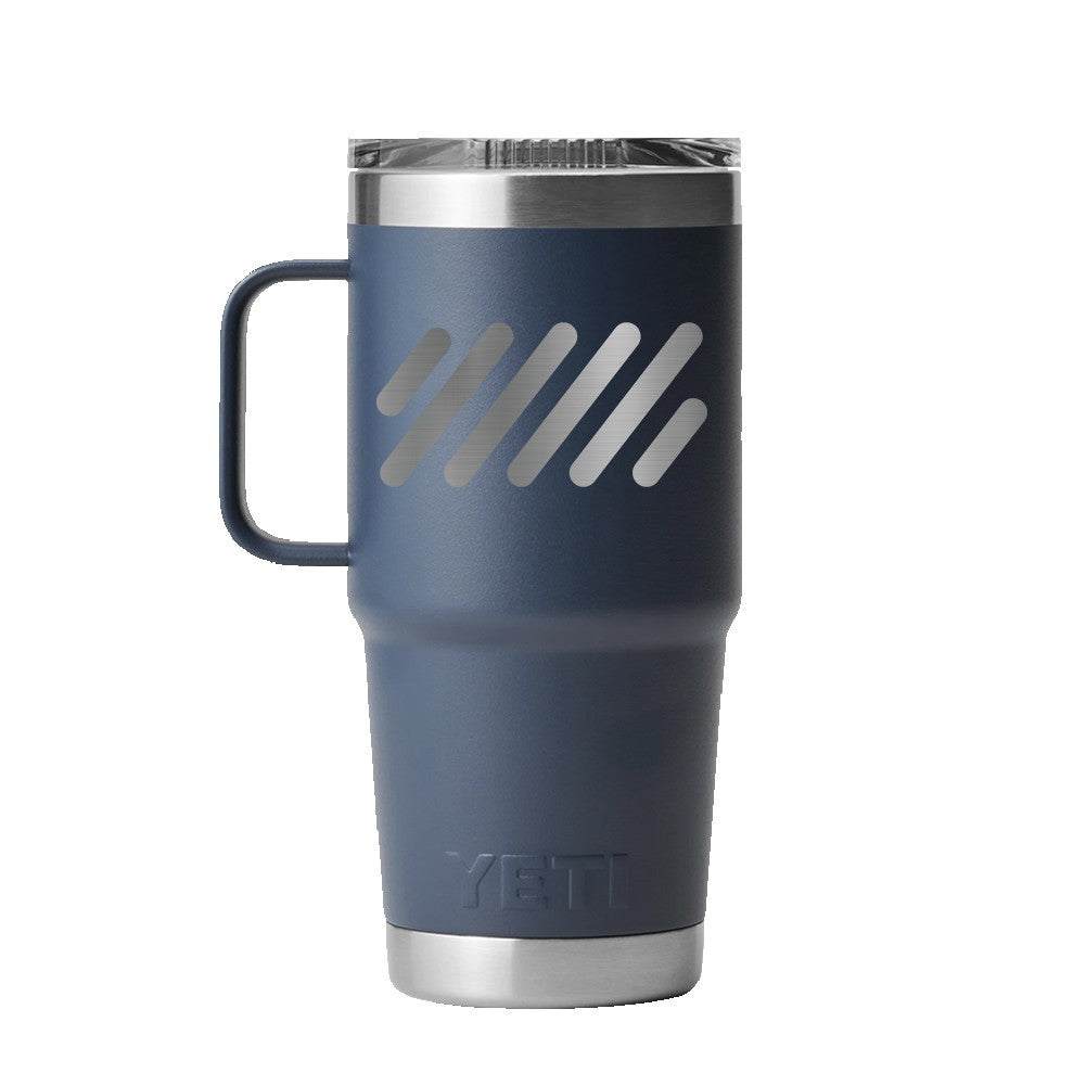 yeti 20 oz rambler travel mug with stronghold lid