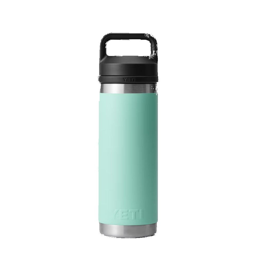 yeti 18 oz rambler bottle with chug cap