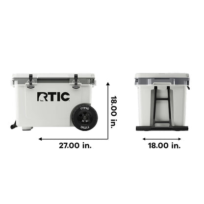 52 Qt. RTIC Ultra Light Cooler with Wheels