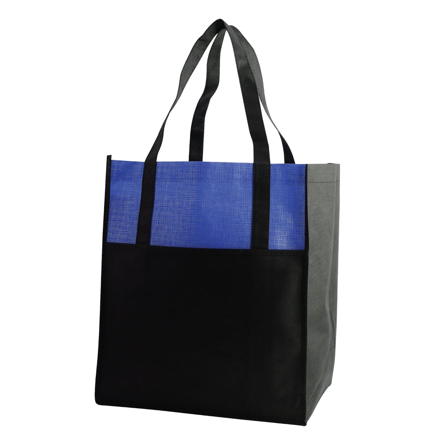 non woven shopping tote bag with insert (13"x15"x10")