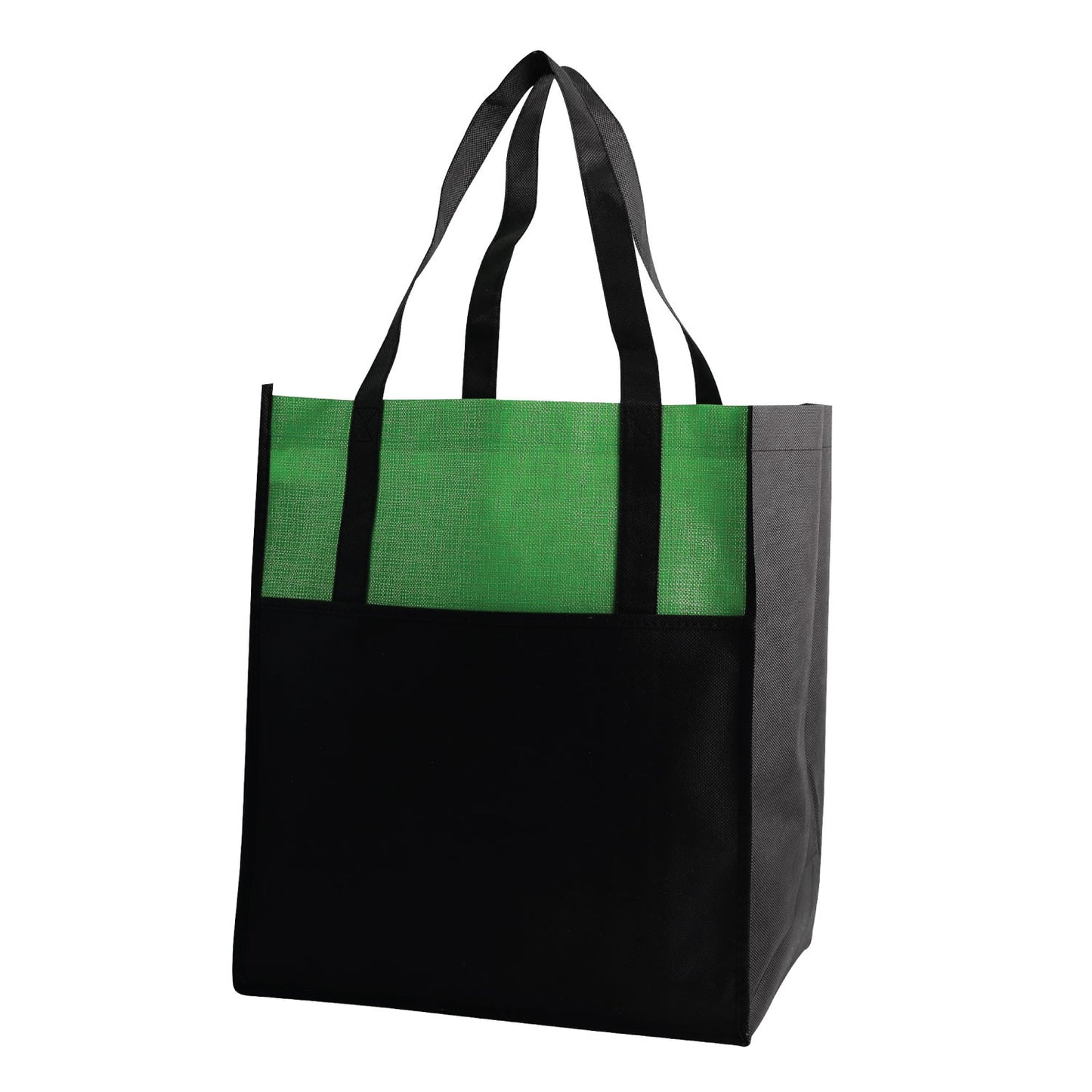 non woven shopping tote bag with insert (13"x15"x10")