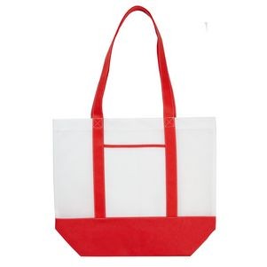 Harbor Non Woven Nautical Tote Bag
