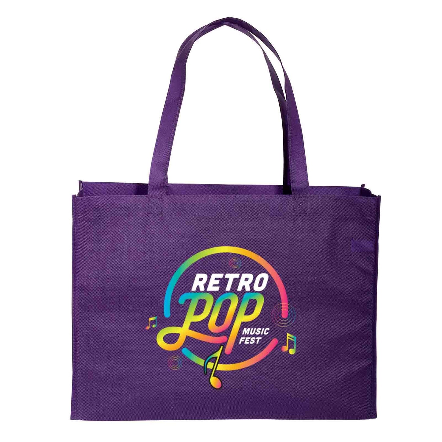 full color standard non woven tote