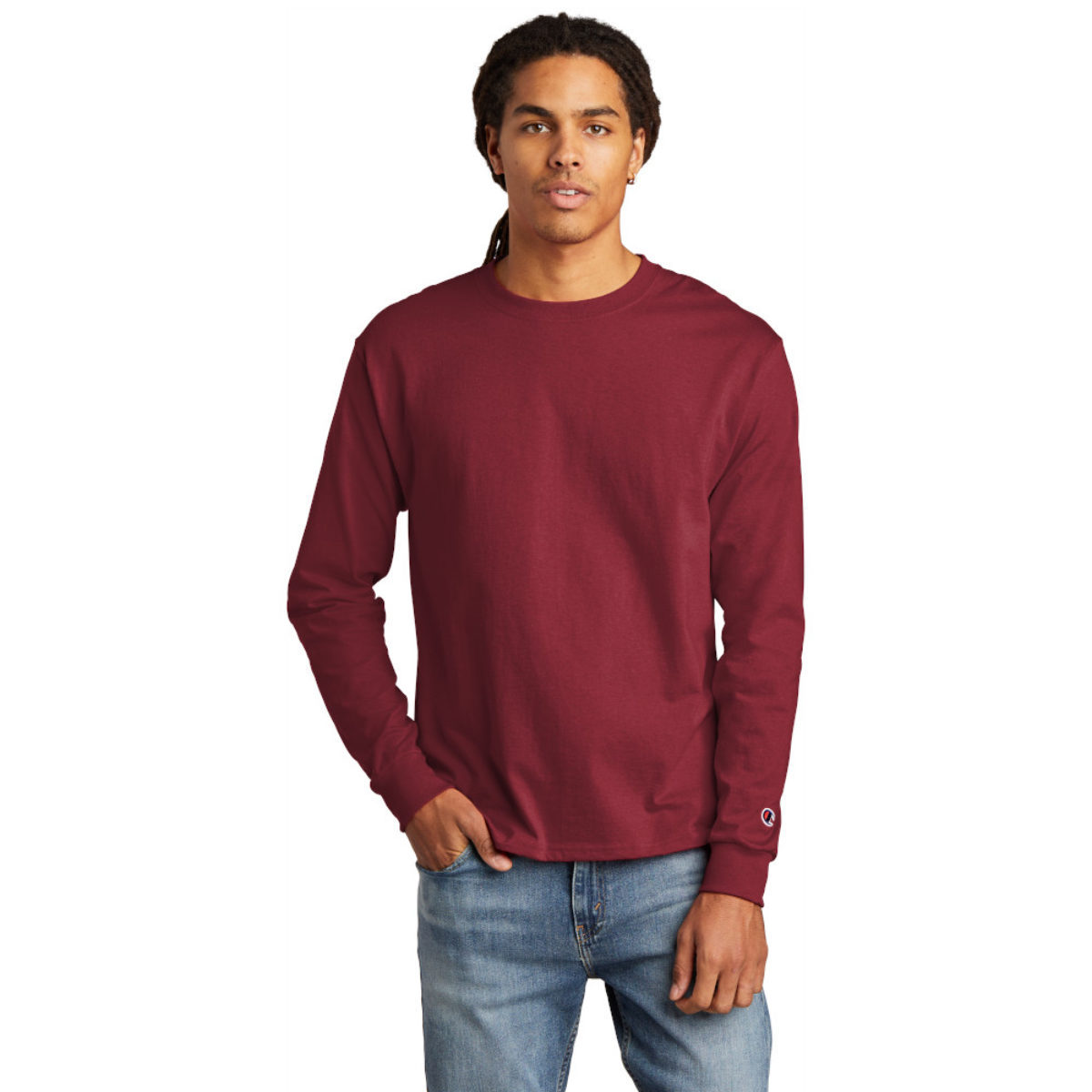 Badger 4204 - Ombre Long Sleeve T-Shirt